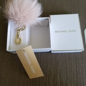 Michael Kors Ballet pom-pom 4 keys/purse/backpack